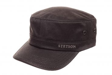 Stetson Army Cap CO/Pes schwarz