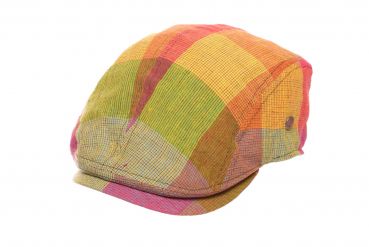 Balke Flatcap Irish Linen multicolor check
