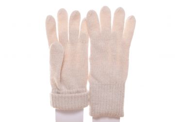 Balke Strick Handschuh Merino/Kaschmir natur