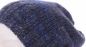 Preview: McBurn Strick Slouch mit Fleece blau