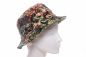 Preview: Balke Bucket hat Velvet Cotton Flower oliv/braun