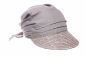 Preview: Seeberger Stroh/Stoffcap taupe