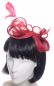 Preview: Seeberger Fascinator Schleife ruby red
