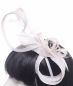 Mobile Preview: Seeberger Fascinator Schleife white