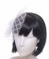 Preview: McBurn Fascinator weiss