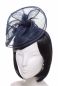 Preview: Seeberger Fascinator Sinamay ink blue