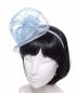 Mobile Preview: Seeberger Fascinator Sinamay light blue
