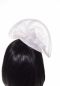 Preview: Seeberger Fascinator Sinamay weiss