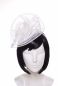 Preview: Seeberger Fascinator Sinamay weiss