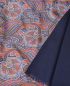Preview: Hemley Schal Paisley Seide/Wolle marine