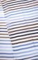 Preview: Stetson Scarf Summer Stripes blue/brown/white stripes