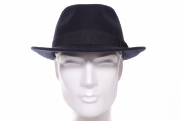 Faustmann Trilby Wolle marine