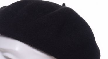 Barascon Baskenmütze schwarz