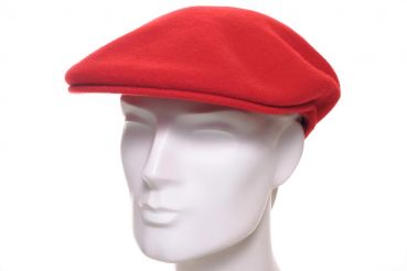Kangol Flatcap 504 Wool scarlett red