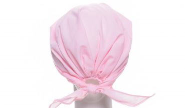 Seeberger Stroh/Stoffcap pink