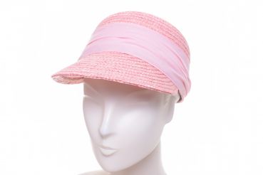 Seeberger Strohcap pink