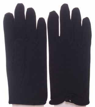 Roeckl Baumwoll Handschuhe schwarz