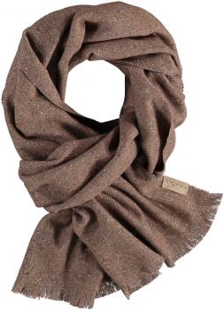 Fraas Schal recycled fibres camel