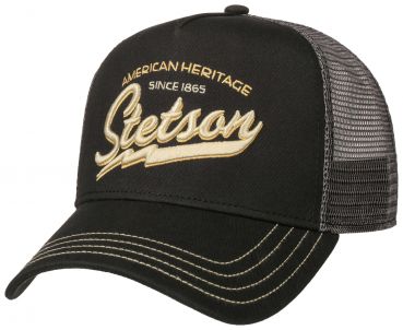 Stetson Trucker Cap American Heritage schwarz