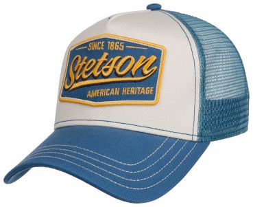 Stetson Trucker Cap Vintage blue/offwhite