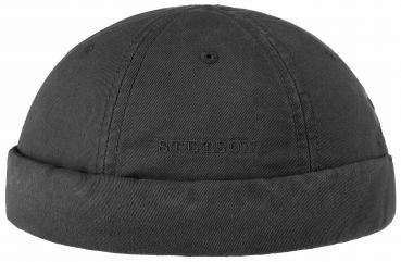 Stetson Docker cap Cotton schwarz