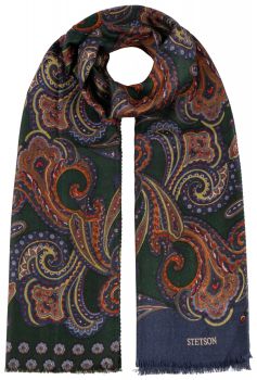 Stetson Scarf Wool Paisley multicolor