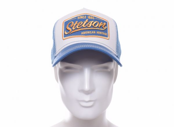 Stetson Trucker Cap Vintage blue/offwhite