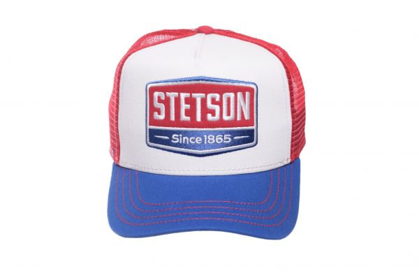 Stetson Trucker Cap Gasoline XS rot/blau