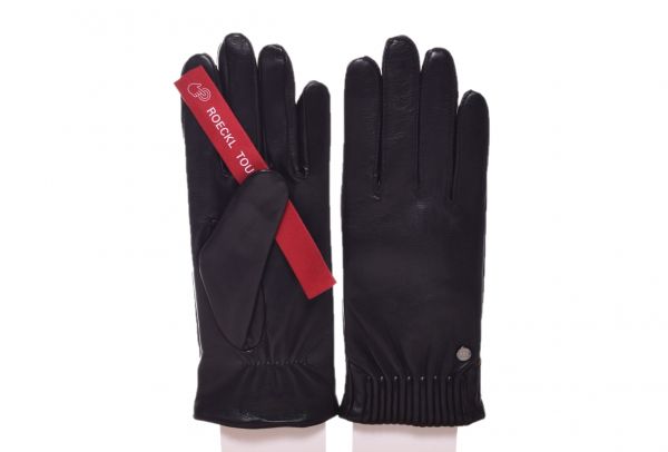 Roeckl Arizona Touch Leder Handschuhe schwarz